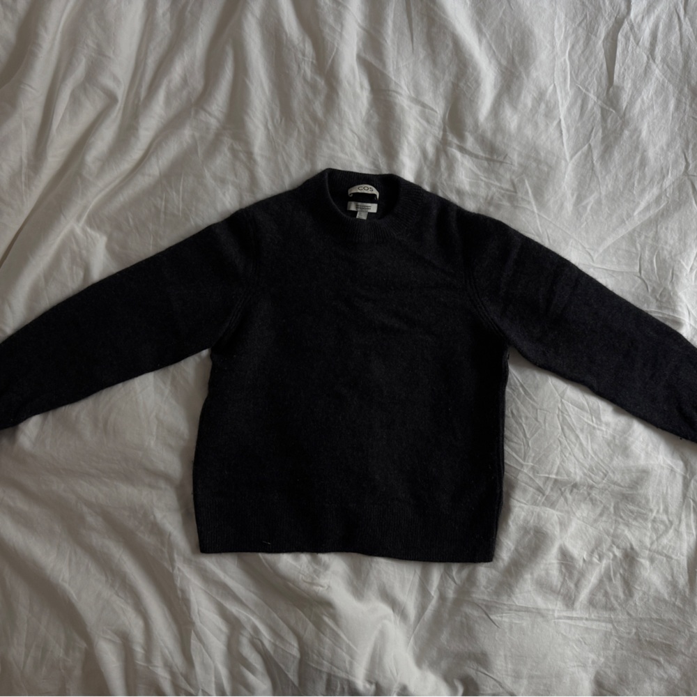 COS Black Women's Crewneck Sweater